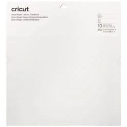 Cricut - Smart Paper - Papier Cartonné Autocollant- Lot De 10 Feuilles