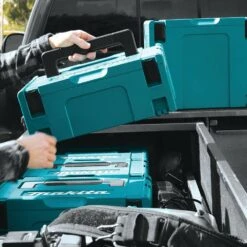 Makita 197212-5 Interlocking Case, Large, 8-1/2" X 15-1/2" X 11-5/8" -3D Prima Boutique 197212 5 7