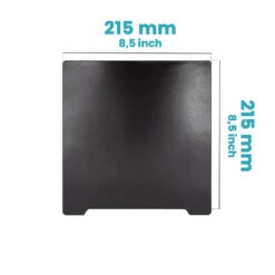 Ziflex - Base Magnétique High Temp 215 X 215 Mm - Volumic Stream 20 Pro MK2