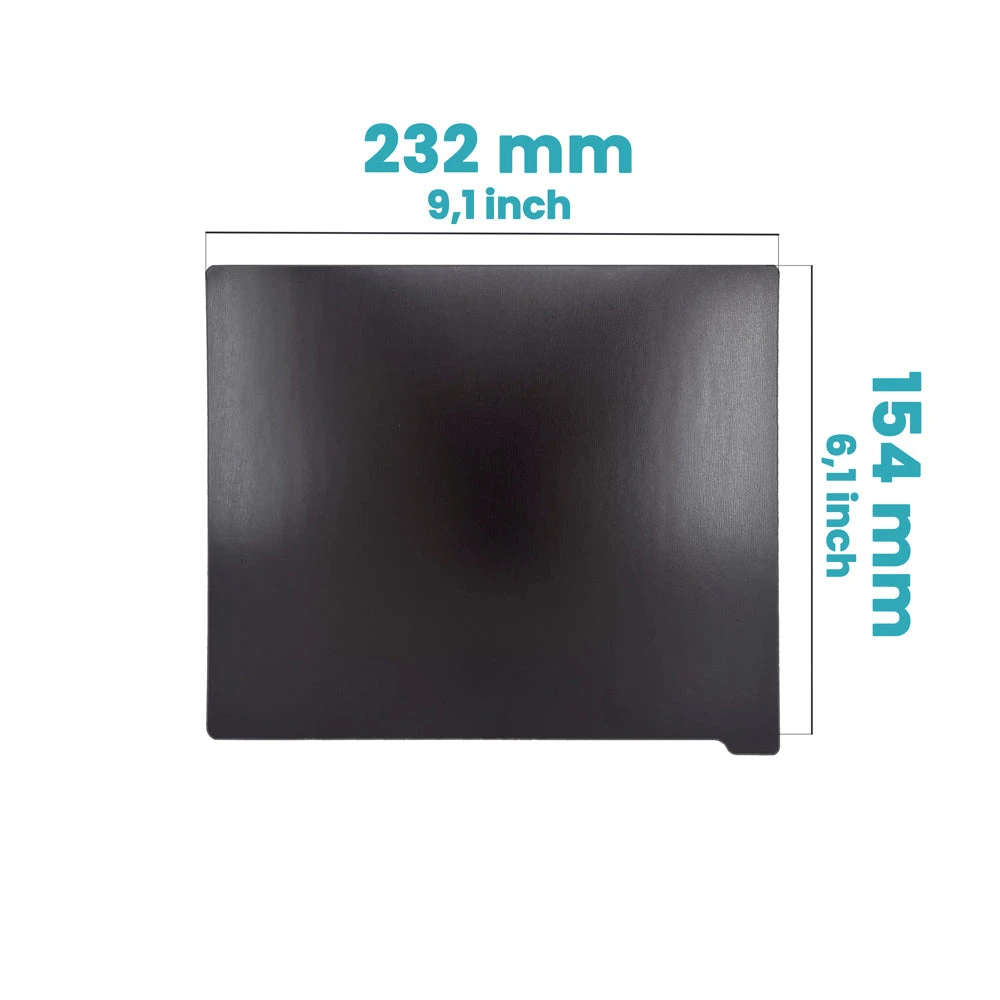 Ziflex - Base Magnétique High Temp 232 X 154 Mm - Flashforge Creator Pro 1 Ziflex - Base Magnétique High Temp 232 X 154 Mm - Flashforge Creator Pro