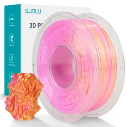 Sunlu - Silk PLA+ Dual - Rose/Or (Gold Pink) -1,75 Mm - 1 Kg