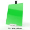 MissKraft - Plexiglass PMMA Acrylique - Vert Pomme - 30 X 40 Cm - Ép. 2,3 Mm