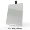 MissKraft - Plexiglass PMMA Acrylique - Gris - 30 X 40 Cm - Ép. 2,3 Mm
