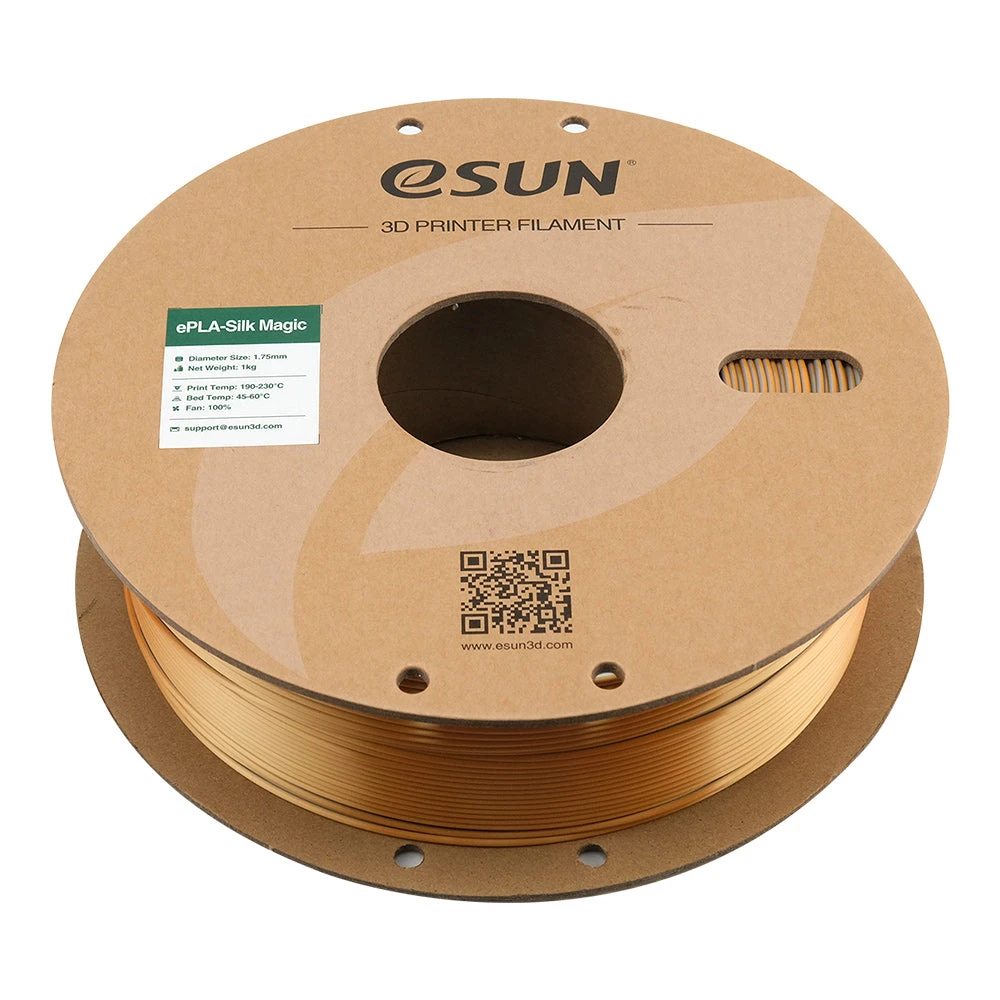 ESun - ESilk-PLA Magic - Or Argent (Gold Silver) 1,75 Mm - 1 Kg 4 ESun - ESilk-PLA Magic - Or Argent (Gold Silver) 1,75 Mm - 1 Kg – Image 4