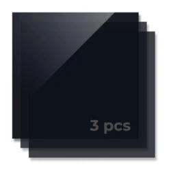 XTool - 3 Plaques Acryliques - Noir - 3 Mm - 30 X 30 Cm
