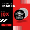 TigerTag Maker 10 Pcs ( Créez Vos Propres étiquettes RFID Pour L'impression 3D )