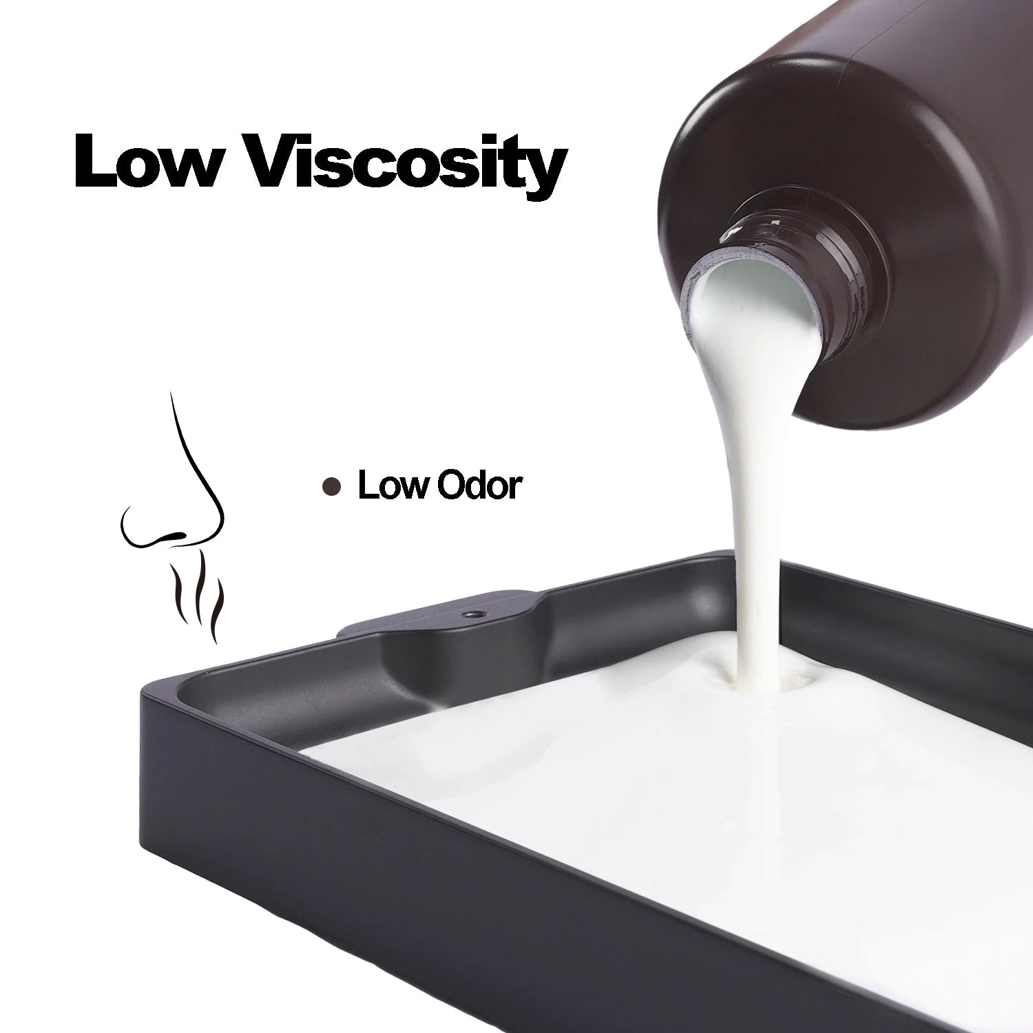 Jamg He - Résine UV Standard Plus 10k - Blanc (White) - 1 Kg 2 Jamg He - Résine UV Standard Plus 10k - Blanc (White) - 1 Kg – Image 2