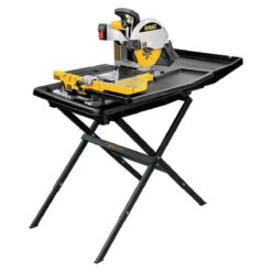 DeWALT D24000S 10" Wet Tile Stone Slate Saw W/ Portable Stand D24000