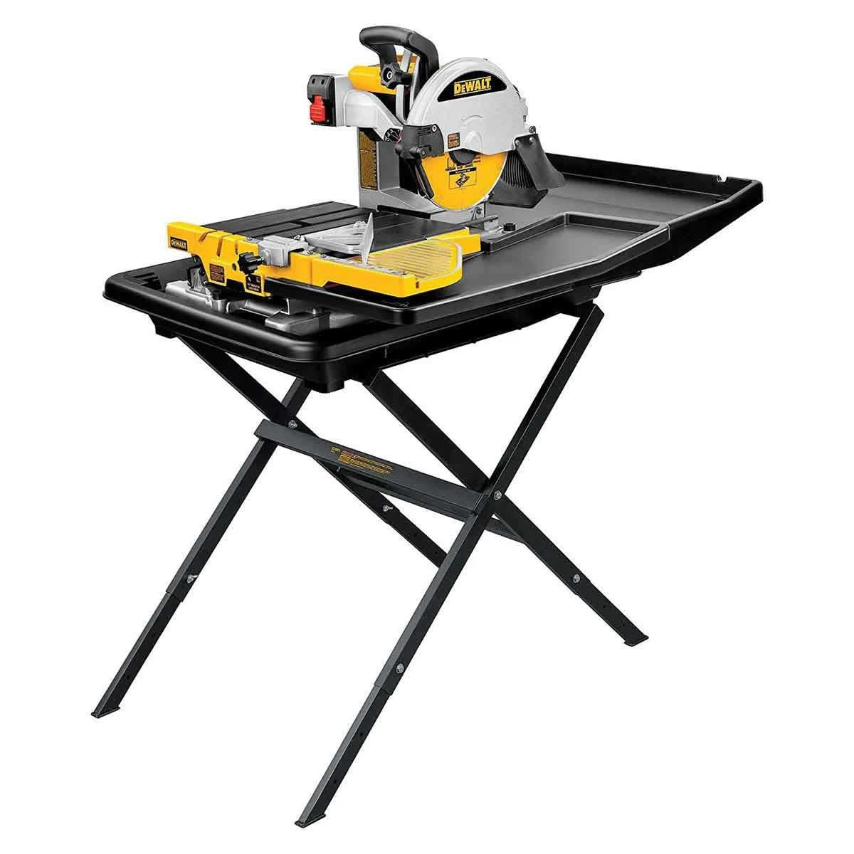 DeWALT D24000S 10" Wet Tile Stone Slate Saw W/ Portable Stand D24000 1 DeWALT D24000S 10" Wet Tile Stone Slate Saw W/ Portable Stand D24000