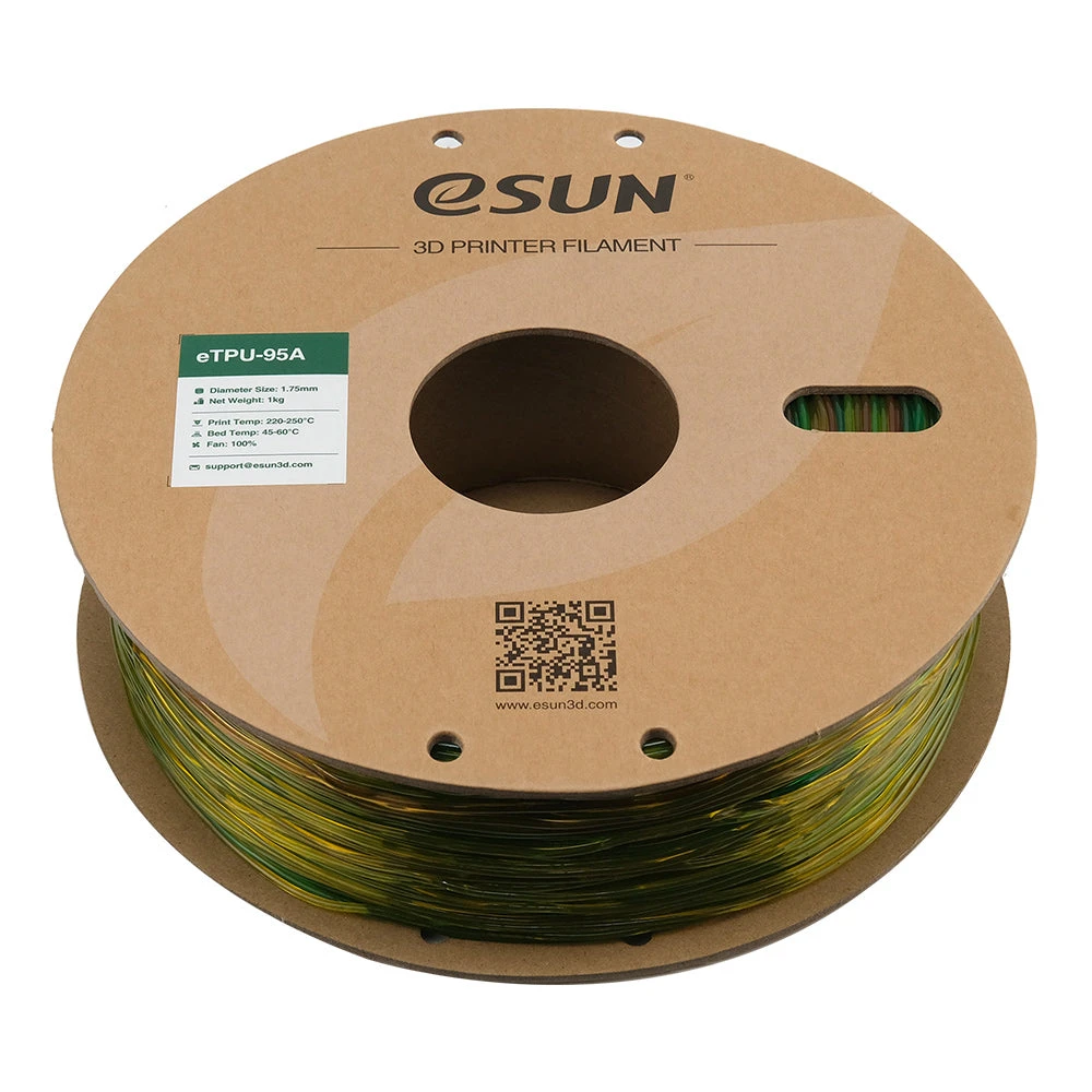 ESun - ETPU-95A - Arc-en-ciel (Rainbow) - 1,75 Mm - 1 Kg 2 ESun - ETPU-95A - Arc-en-ciel (Rainbow) - 1,75 Mm - 1 Kg – Image 2