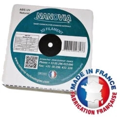 Nanovia - ABS UV Résistant - Noir (black) - 1,75 Mm - 500 G