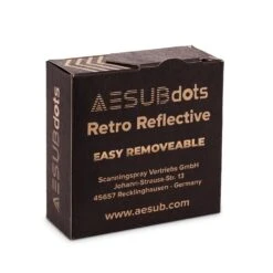 AESUB - AESUBdots Retro Easy - Cibles De Positionnement Rétroréfléchissantes - 6 Mm
