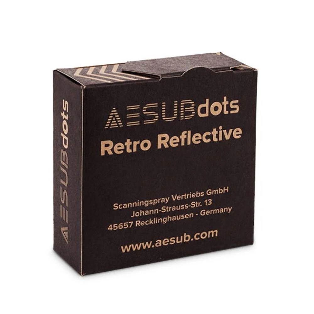 AESUB - AESUBdots Retro - Cibles De Positionnement Rétroréfléchissantes - 3 Mm 1 AESUB - AESUBdots Retro - Cibles De Positionnement Rétroréfléchissantes - 3 Mm