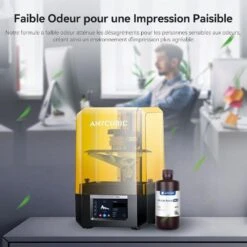 Anycubic - ABS-Like Resin Pro 2 - Blanc (White) - 1 Kg -3D Prima Boutique Anycubic ABS Like Resin Pro 2 Blanc 5