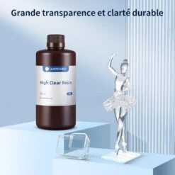 Anycubic - High Clear Resin - Transparent (Clear) - 1 Kg -3D Prima Boutique Anycubic High Clear Resin Transparent 3