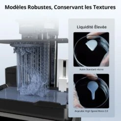 Anycubic - High Speed Resin - Gris (Grey) - 1 Kg -3D Prima Boutique Anycubic High Speed Resin Gris 6