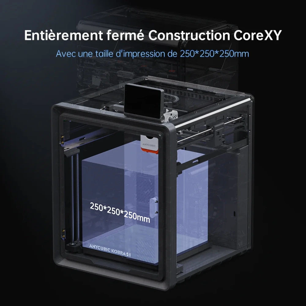 Anycubic - Kobra S1 Combo - Imprimante 3D Fermée Avec Un ACE Pro 3 Anycubic - Kobra S1 Combo - Imprimante 3D Fermée Avec Un ACE Pro – Image 3