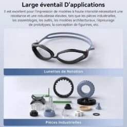 Anycubic - Standard Resin V2 - Noir (Black) - 1 Kg -3D Prima Boutique Anycubic Standard Resin V2 Noir 4