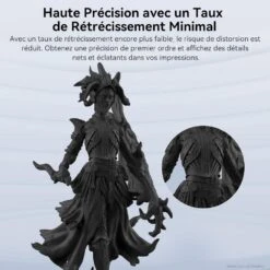 Anycubic - Standard Resin V2 - Noir (Black) - 1 Kg -3D Prima Boutique Anycubic Standard Resin V2 Noir 5