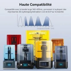 Anycubic - Standard Resin V2 - Transparent (Clear) - 1 Kg -3D Prima Boutique Anycubic Standard Resin V2 Transparent 6