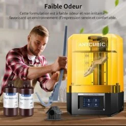 Anycubic - Tough Resin Ultra - Noir (Black) - 1 Kg -3D Prima Boutique Anycubic Tough Resin Ultra Noir 7