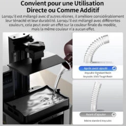 Anycubic - Tough Resin Ultra - Transparent (Clear) - 1 Kg -3D Prima Boutique Anycubic Tough Resin Ultra Transparent 4