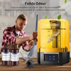 Anycubic - Tough Resin Ultra - Transparent (Clear) - 1 Kg -3D Prima Boutique Anycubic Tough Resin Ultra Transparent 7