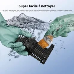 Anycubic - Water Washable Resin + - Noir (Black) - 1 Kg -3D Prima Boutique Anycubic Water Washable Resin Noir 3