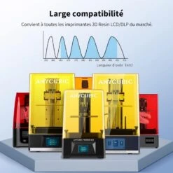 Anycubic - Water Washable Resin + - Noir (Black) - 1 Kg -3D Prima Boutique Anycubic Water Washable Resin Noir 8