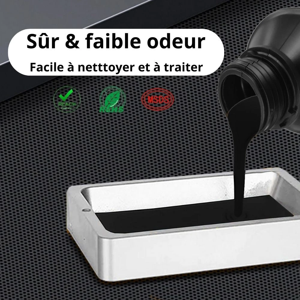 ApexMaker - Résine Standard (Model Resin) - Noir (Black) - 1 Kg 5 ApexMaker - Résine Standard (Model Resin) - Noir (Black) - 1 Kg – Image 5