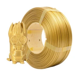 AzureFilm - PLA - Or Champagne (Champagne Gold) - 1,75 Mm - 1 Kg Refill