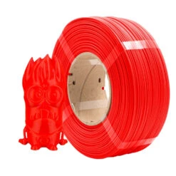AzureFilm - PLA - Rouge Fluo (Neon Red) - 1,75 Mm - 1 Kg Refill