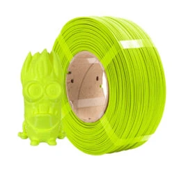AzureFilm - PLA - Vert Citron Fluo (Neon Lime) - 1,75 Mm - 1 Kg Refill