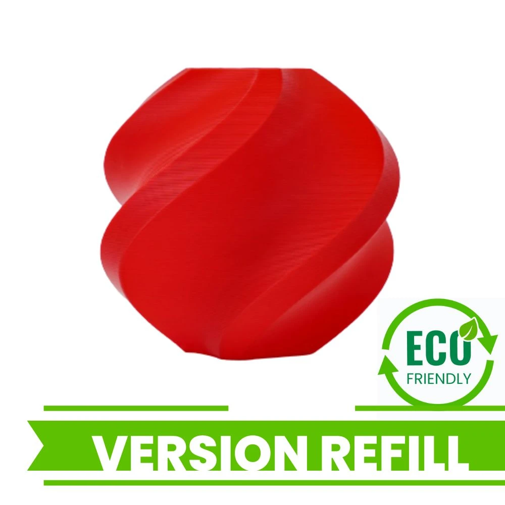 Bambu Lab - PLA Basic - Rouge (Red) - 1,75 Mm - 1 Kg Refill 1 Bambu Lab - PLA Basic - Rouge (Red) - 1,75 Mm - 1 Kg Refill