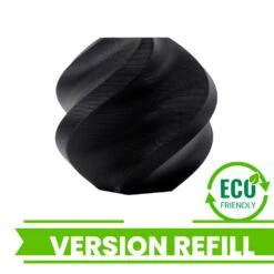 Bambu Lab - PLA Matte - Noir Charbon (Charcoal) - 1,75 Mm - 1 Kg Refill