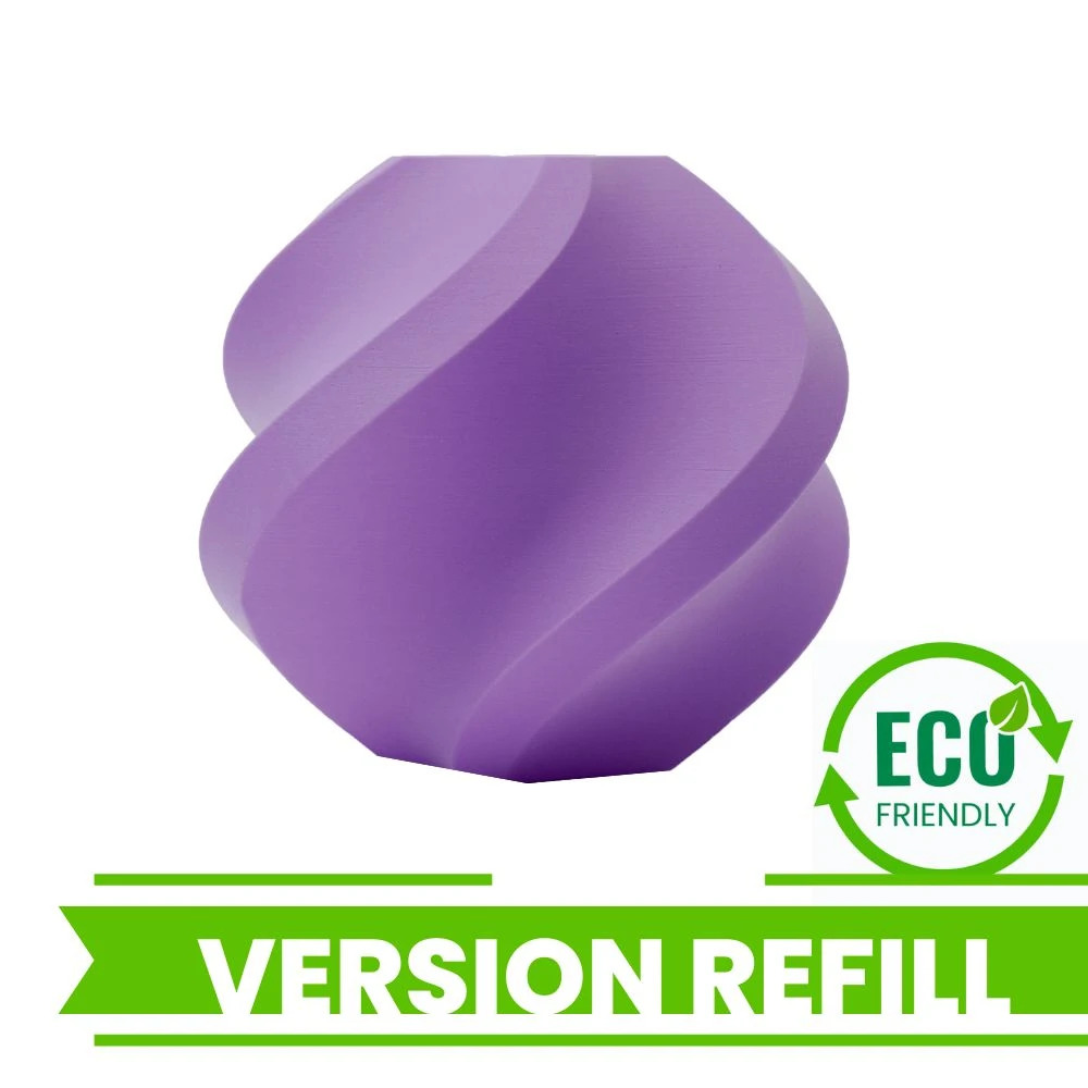 Bambu Lab - PLA Matte - Lilas (Lilac Purple) - 1,75 Mm - 1 Kg Refill 1 Bambu Lab - PLA Matte - Lilas (Lilac Purple) - 1,75 Mm - 1 Kg Refill