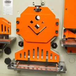 Baileigh 1007792 230V 220V 3PH 50 Ton 5 Station Ironworker W/ Welded Steel Plate -3D Prima Boutique BLH 1007792 8