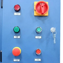 Baileigh 1019291 HSP-200M-C 200/20 Ton Two Station Hydraulic H-Frame Press -3D Prima Boutique BLH 1019291 5