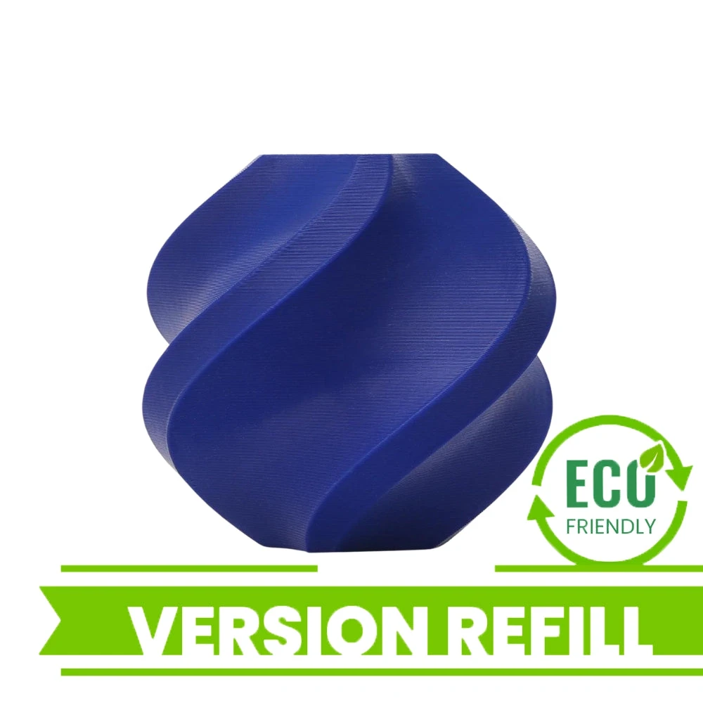 Bambu Lab - PETG HF - Bleu (Blue) - 1,75 Mm - 1 Kg - Refill 1 Bambu Lab - PETG HF - Bleu (Blue) - 1,75 Mm - 1 Kg - Refill
