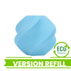 Bambu Lab - PLA Matte - Bleu Ciel (Sky Blue) - 1,75 Mm - 1 Kg Refill