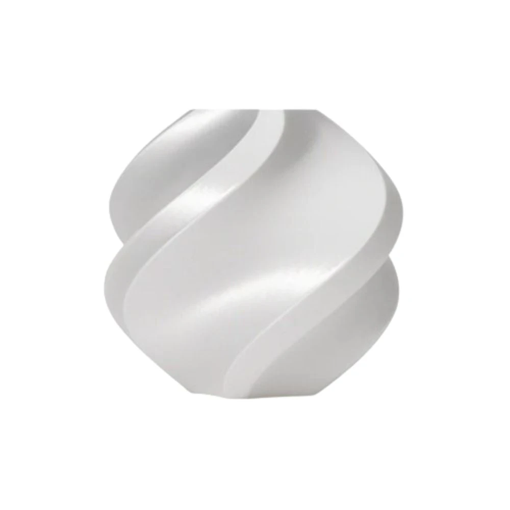 Bambu Lab - PLA Silk - Blanc (White) - 1,75 Mm - 1 Kg 1 Bambu Lab - PLA Silk - Blanc (White) - 1,75 Mm - 1 Kg