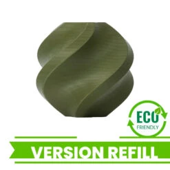 Bambu Lab - PLA Matte - Vert Foncé (Dark Green) - 1,75 Mm - 1 Kg Refill