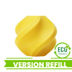 Bambu Lab - PETG HF - Jaune (Yellow) - 1,75 Mm - 1 Kg - Refill