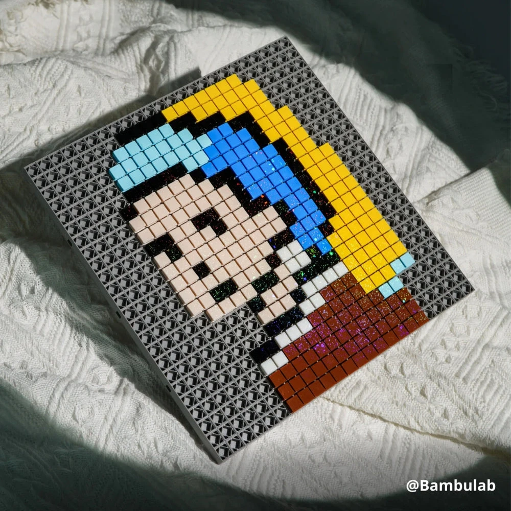 Bambu Lab - A1 Mini - Feuille D'effet 3D Galaxie (Galaxy Surface Sheet) - 2 Pcs 3 Bambu Lab - A1 Mini - Feuille D'effet 3D Galaxie (Galaxy Surface Sheet) - 2 Pcs – Image 3