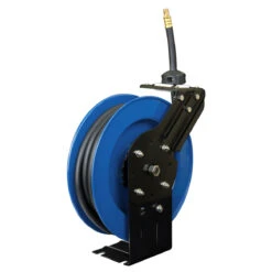 Cyclone Pneumatic 3/8” X 25’ 300 PSI Retractable Air Hose Reel W/ Rubber Hose -3D Prima Boutique CP3634 7