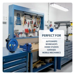 Cyclone Pneumatic CP3690 3/8" X 100' Retractable Air Compressor Rubber Hose Reel -3D Prima Boutique CP3690 6