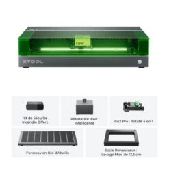 XTool -S1 40W - Kit De Luxe Avec Kit De Sécurité OFFERT