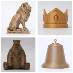 ESun - EPLA Metal - Laiton Antique (Antique Brass) - 1,75 Mm - 1 Kg -3D Prima Boutique CopiedePrintsePLAMetal ebb1b971 041a 4ad6 a88a 52285caf8501