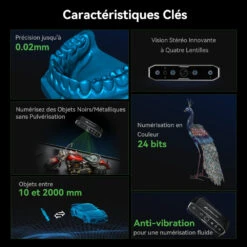 Creality - CR-Scan Otter - Scanner Innovant En Stéréovision 11 Creality - CR-Scan Otter - Scanner Innovant En Stéréovision -3D Prima Boutique Creality CR Scan Otter 4