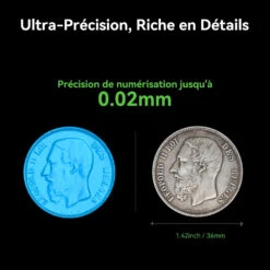 Creality - CR-Scan Otter - Scanner Innovant En Stéréovision 13 Creality - CR-Scan Otter - Scanner Innovant En Stéréovision -3D Prima Boutique Creality CR Scan Otter 6